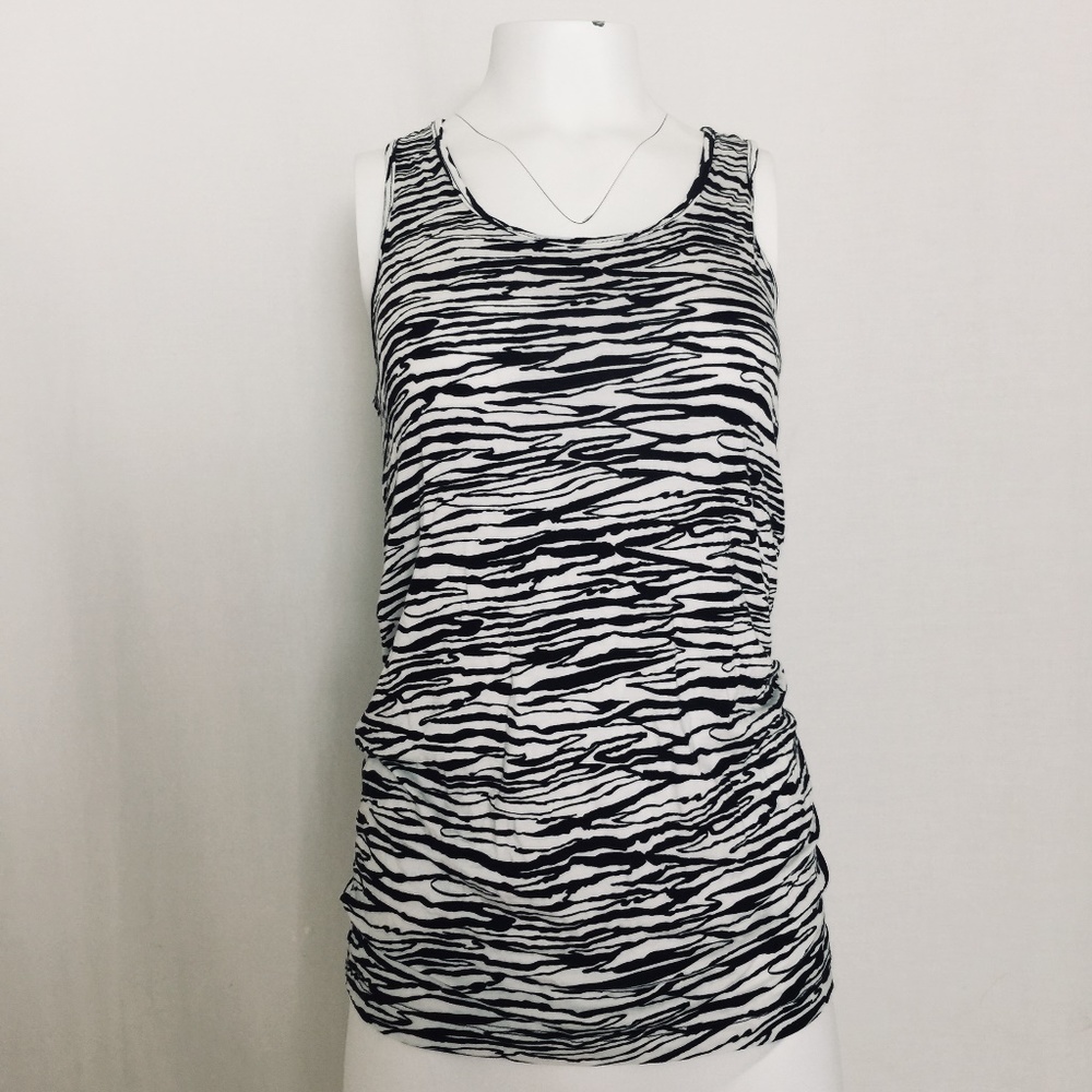 Renee C. - Zebra Print Racerback Tank